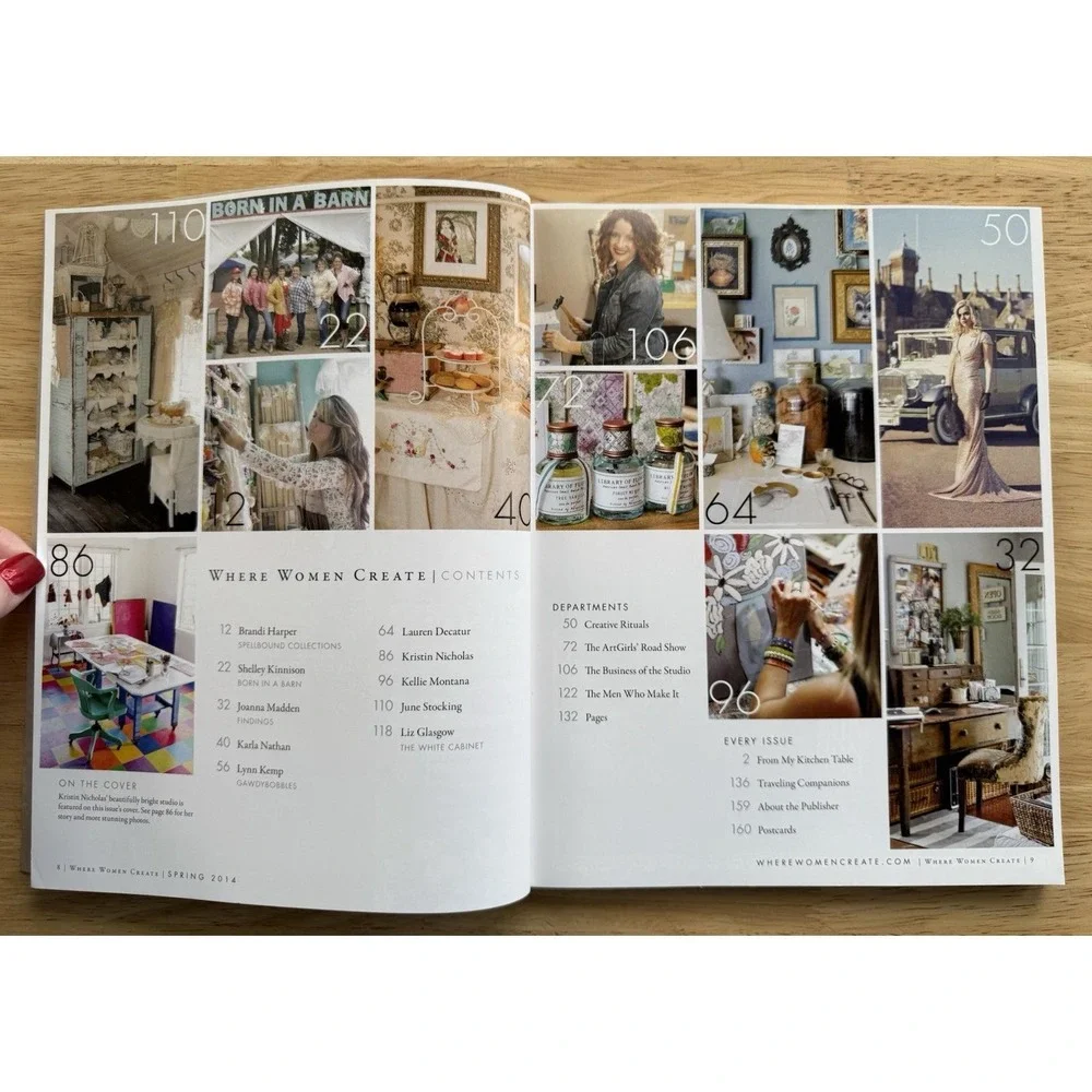 Where Women Create Inspiring Workspaces‎ Of Extraordinary Women Feb/Mar/Apr 2014